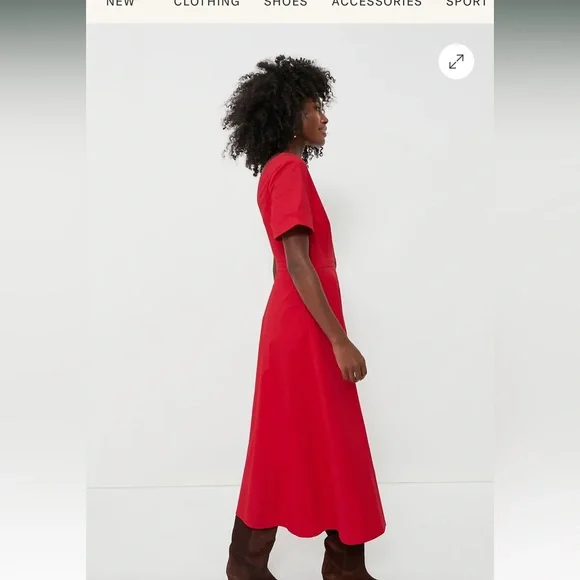 Tuckernuck Kate Maxi Dress in Red sz XXXL NWT - Picture 3 of 5